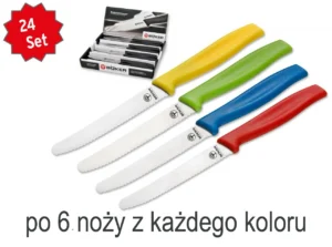 Zestaw 24 kolorowych noży Böker do bułek – Boker – SHARPI