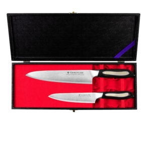 Tojiro Flash Zestaw Nóż szefa 21 cm + uniwersalny 15 cm – 225 – Tojiro – SHARPI
