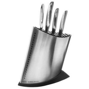 Komplet 4 noży Global SAI w stalowym bloku GKB-52 – Global – do obierania – SHARPI