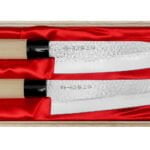 Satake Magaroku Saku Zestaw 2 noży Szefa + Santoku Satake Magaroku Saku Zestaw 2 noży Szefa + Santoku – 103 – Satake – SHARPI