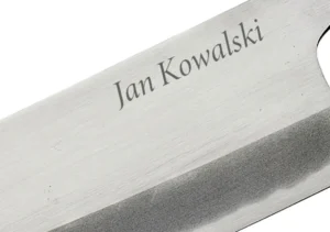 Usługa - Grawerowanie laserowe – Noże kuchenne – SHARPI