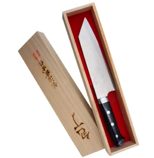 Takeshi Saji Blue Steel Nóż Bunka ręcznie kuty 17 cm – 214 – Takeshi Saji – SHARPI