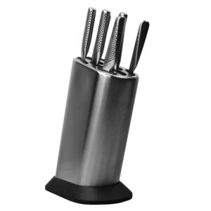 Global Zestaw noży w gładkim bloku 8 częściowy – Global – uniwersalny – SHARPI