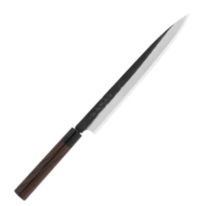 Hideo Kitaoka Nóż Shirogami Black Yanagi 27 cm – 180 – Hideo Kitaoka – SHARPI