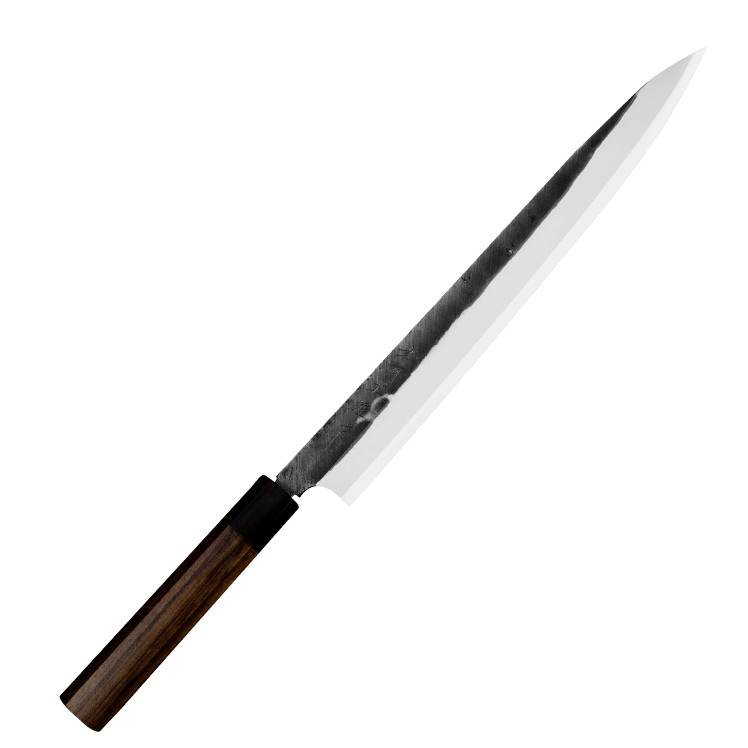 Hideo Kitaoka Shirogami Black Nóż Oktagon Yanagi 30cm 1 Hideo Kitaoka Shirogami Black Nóż Oktagon Yanagi 30cm – 237 – Hideo Kitaoka – SHARPI