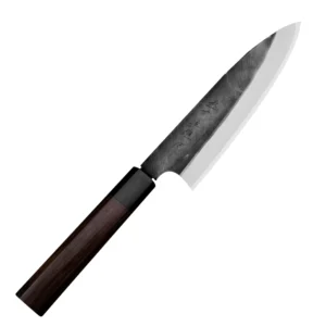 Hideo Kitaoka Shirogami Black Oktagon Nóż Funayuki 18 cm – 203 – Hideo Kitaoka – SHARPI