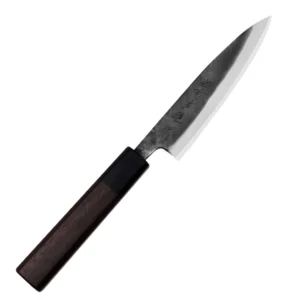 Hideo Kitaoka Shirogami Black Oktagon Nóż Kaisaki 12cm – 87 – Hideo Kitaoka – SHARPI