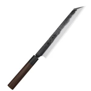 Hideo Kitaoka Shirogami Black Oktagon Nóż Kiritsuke 24cm – 165 – Hideo Kitaoka – SHARPI