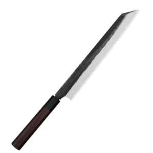 Hideo Kitaoka Shirogami Black Oktagon Nóż Kiritsuke 27cm – 190 – Hideo Kitaoka – SHARPI