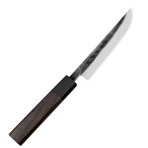 Hideo Kitaoka Shirogami Black Oktagon Nóż Matsuba 12cm – 74 – Hideo Kitaoka – SHARPI
