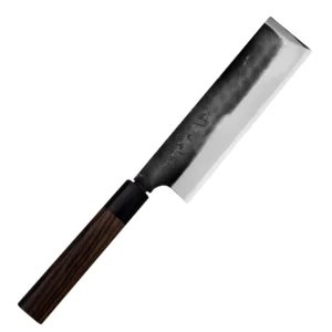 Hideo Kitaoka Shirogami Black Oktagon Nóż Usuba 18 cm – 217 – Hideo Kitaoka – SHARPI