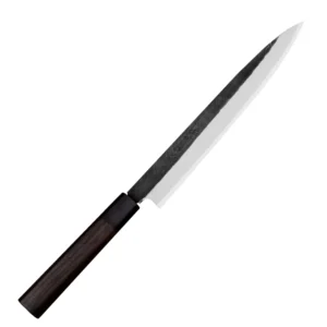 Hideo Kitaoka Shirogami Black Oktagon Nóż Yanagi 24cm – 153 – Hideo Kitaoka – SHARPI