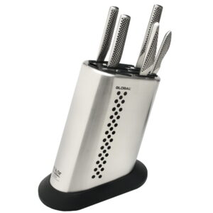 Komplet 5 noży w bloku 835BD | Global – Global – do obierania – SHARPI