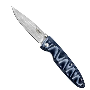 Mcusta Classic Wave Blue Micarta Damascus VG-10 8,5 cm – 95 – Mcusta Zanmai – SHARPI