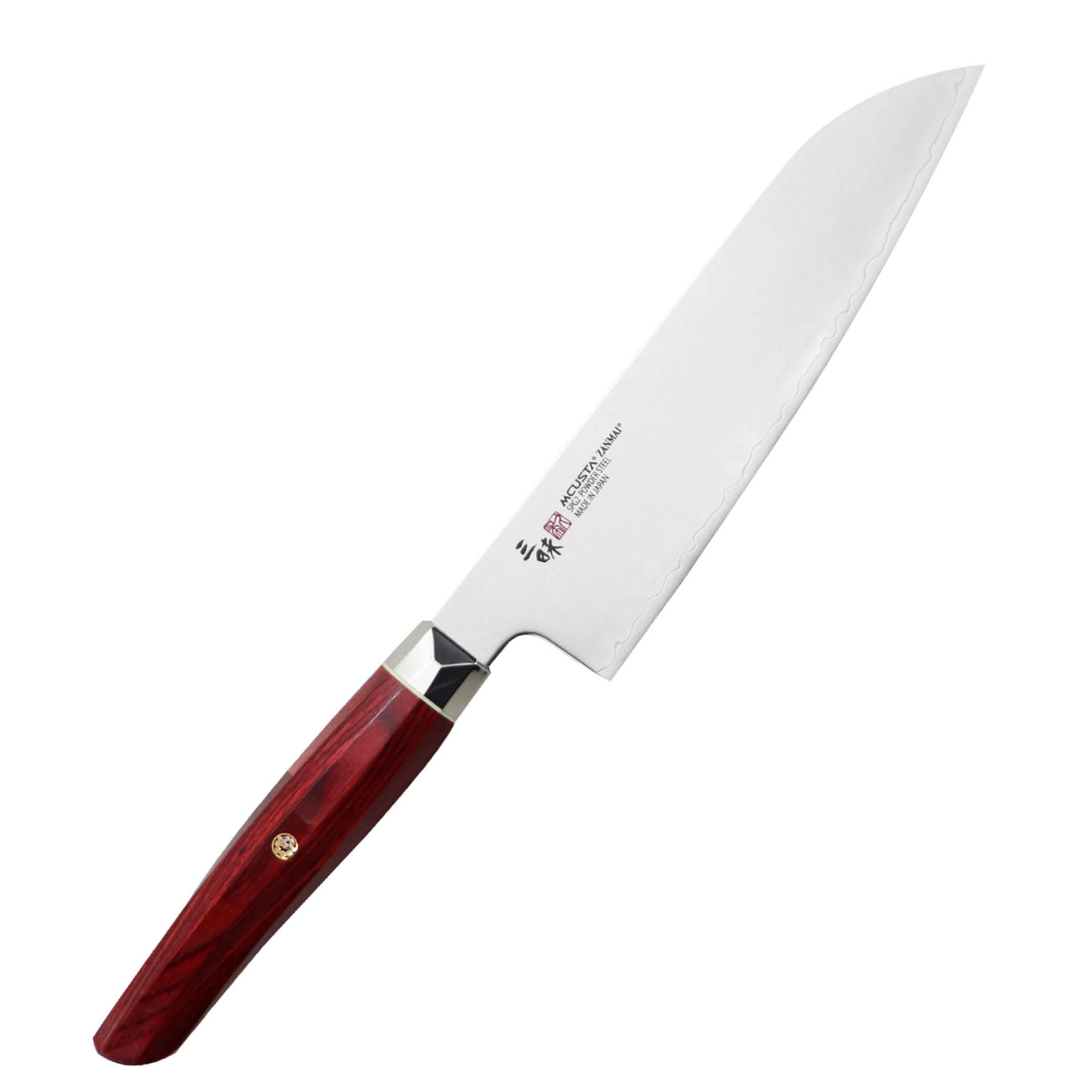 Mcusta Zanmai Red Revolution SPG2 Nóż Santoku 18cm 1 Mcusta Zanmai Red Revolution SPG2 Nóż Santoku 18cm – 164 – Mcusta Zanmai – SHARPI