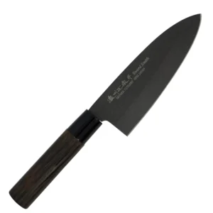 Satake Tsuhime Black Nóż Deba 16 cm – Deba / precyzyjne filetowanie – SHARPI
