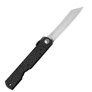 Nóż kieszonkowy Aogami Higonokami Mizushibuki 8,0 cm Black – 45 – Higonokami – SHARPI