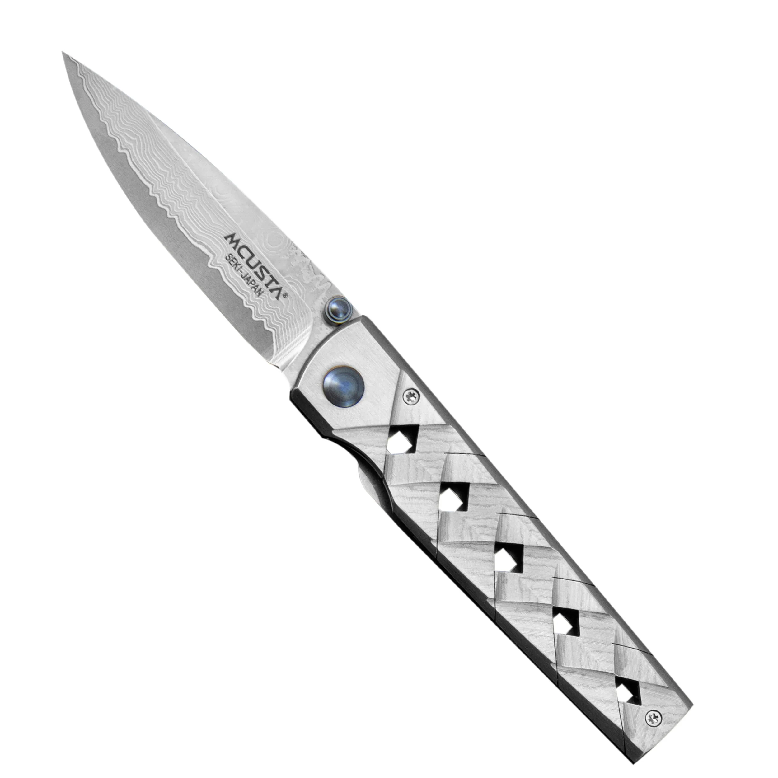 Mcusta Shinra Katana VG-10 Damascus 7 cm 1 Mcusta Shinra Katana VG-10 Damascus 7 cm – 85 – Mcusta Zanmai – SHARPI