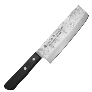 Satake Nashiji Black Pakka Nóż Nakiri 16cm – 120 – Satake – SHARPI