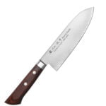 Satake Unique Mahogany VG-10 Nóż Santoku 17cm – 160 – Satake – SHARPI