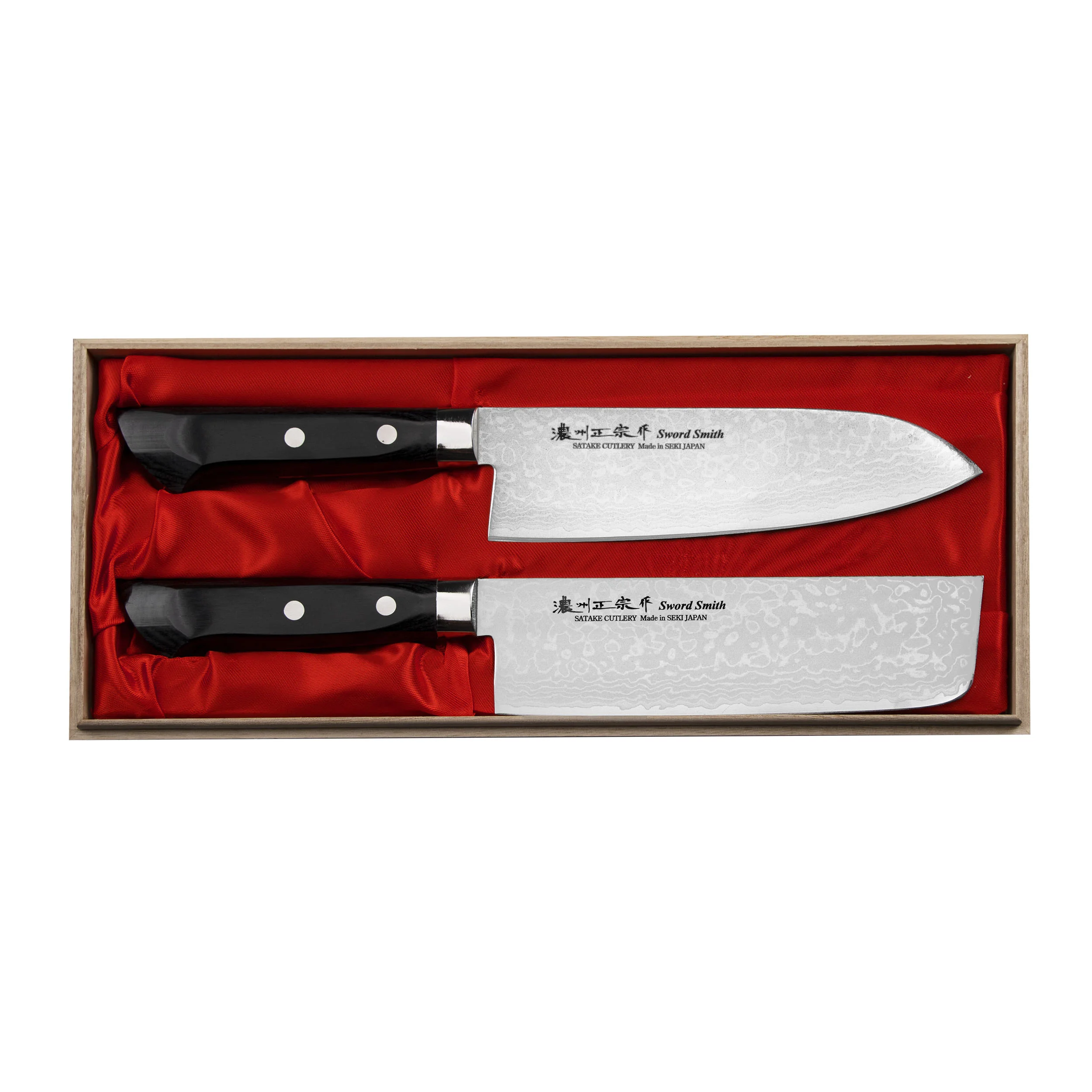 Satake Unique Sai VG-10 Zestaw Nóż Santoku +Nakiri 1 Satake Unique Sai VG-10 Zestaw Nóż Santoku +Nakiri – 173 – Satake – SHARPI