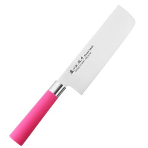 Satake Macaron Pink Nóż Nakiri 17 cm – 128 – Satake – SHARPI