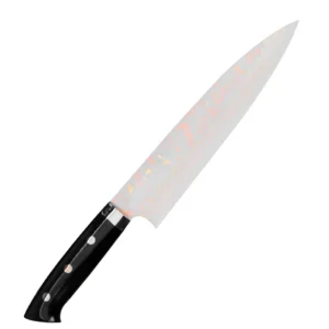 Takeshi Saji Blue Steel Nóż Szefa kuchni ręcznie kuty 21 cm – Takeshi Saji – szlif dwustronny symetryczny – SHARPI