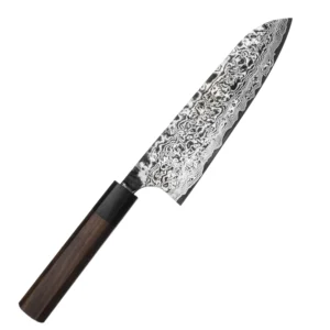 Takeshi Saji RW Ręcznie kuty nóż Santoku 18cm R-2 – 125 – Takeshi Saji – SHARPI