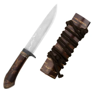 Takeshi Saji Keiryu Shirogami Nóż Outdoor 16cm – Noże kuchenne – SHARPI