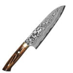 Takeshi Saji YBB Ręcznie kuty nóż Santoku 18cm VG-10 – 220 – Takeshi Saji – SHARPI