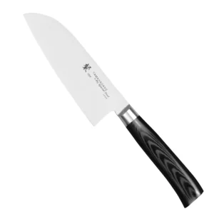 Tamahagane SAN Black VG-5 Nóż Santoku 12cm – 98 – Tamahagane – SHARPI