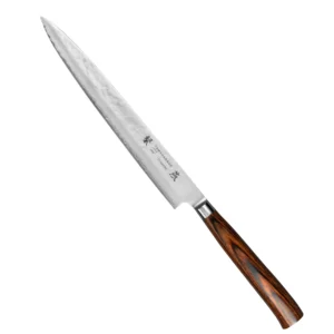 Tamahagane Tsubame Brown VG-5 Nóż Sashimi 24cm – 184 – Tamahagane – SHARPI