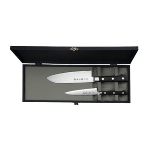 Tojiro DP37 Nóż Santoku 17 cm + Uniwersalny 12 cm – 60 – Tojiro – SHARPI
