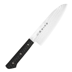 Tojiro Gai VG-10 Damascus Nóż Santoku 17 cm – 177 – Tojiro – SHARPI