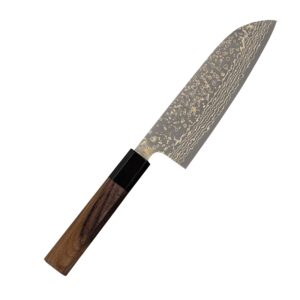 Takeshi Saji RW Gold VG-10 Nóż Santoku 18cm – Santoku2 – SHARPI