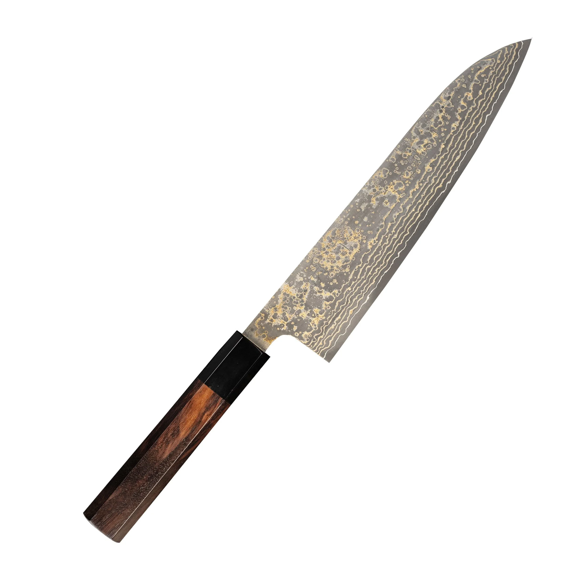 Takeshi Saji RW Gold VG-10 Nóż Szefa kuchni 21cm 1 Takeshi Saji RW Gold VG-10 Nóż Szefa kuchni 21cm – Szefa / nr.1 w Twojej kuchni – SHARPI