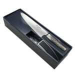 Zestaw Starter: Nóż szefa kuchni G-2 + ostrzałka MinoSharp | Global G-2220GB – 166 – Global – SHARPI