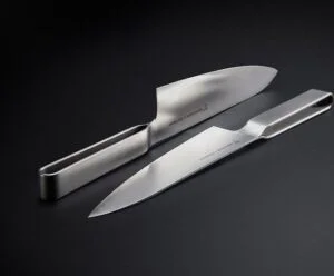 Shizu Hamono Round-Bar Japoński nóż petty 13cm AUS-8 – uniwersalny – 90 – SHARPI