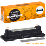 Ostrzałka do noży diamentowa z prowadnicą kątowa SHARPI Ostrzałka do noży diamentowa z prowadnicą kątowa SHARPI