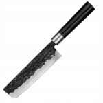 Samura Blacksmith Nóż Nakiri - AUS-8, Rękojeść Micarta Samura Blacksmith Nóż Nakiri - AUS-8, Rękojeść Micarta – Nowy – Samura – SHARPI