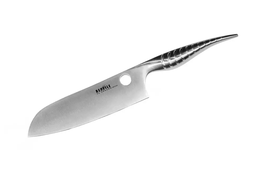 Nóż szefa kuchni Samura REPTILE 17 cm 4 Nóż szefa kuchni Samura REPTILE 17 cm – Nowy – Reptile – SHARPI – zdjęcie 4