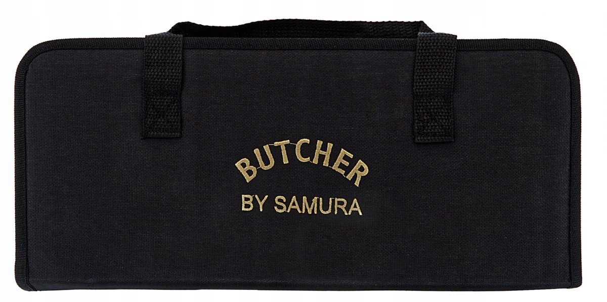 Samura Butcher Zestaw Dwóch Noży ze Stalką i Torbą - Stal AUS-8 11 c69bffde4800912efbc64087d59e
