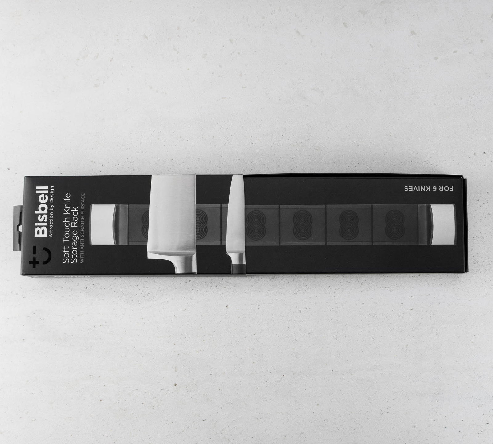 Bisbell Listwa Magnetyczna Soft Touch Czarna 34 cm 3 BMKR08