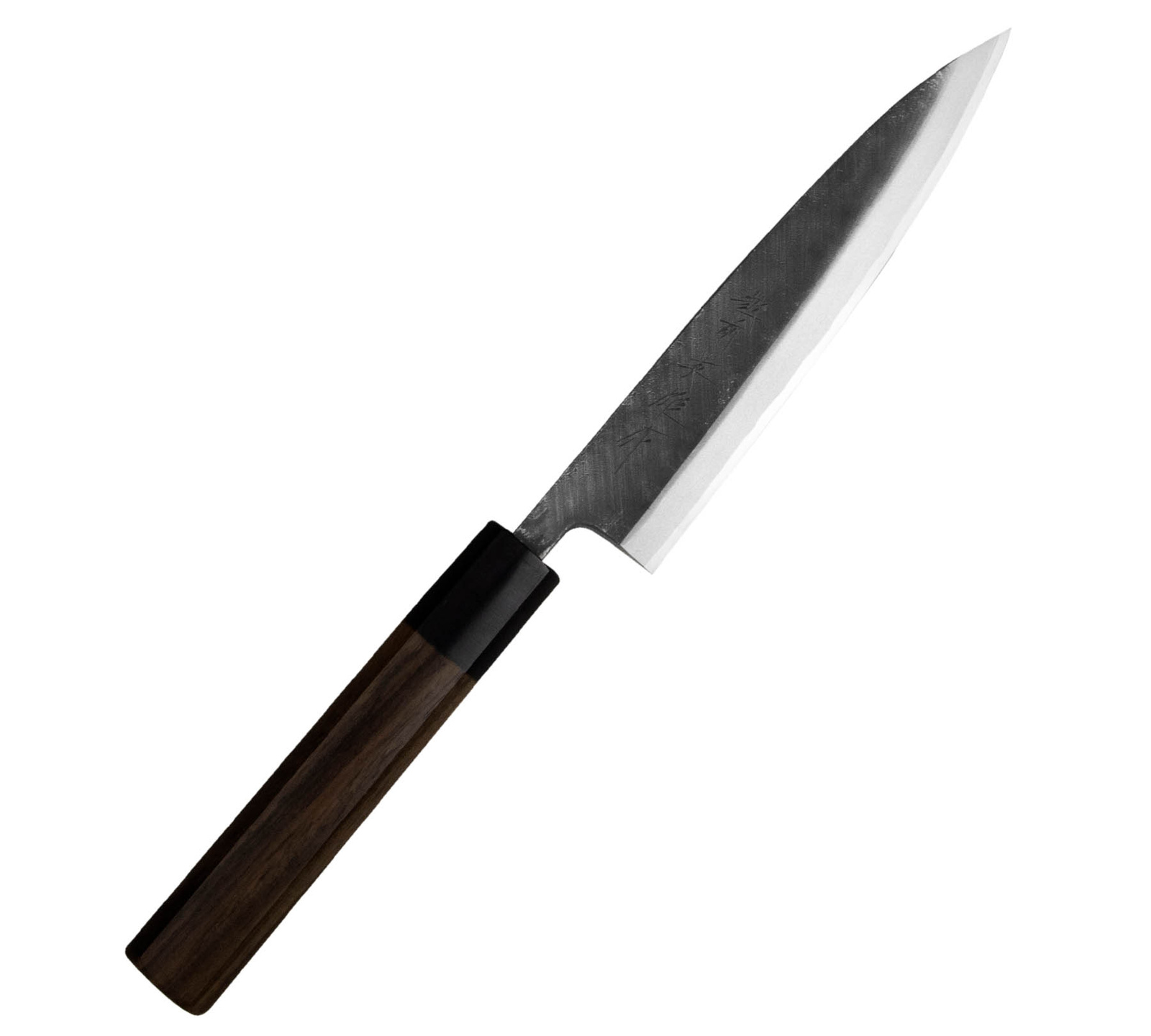 Hideo Kitaoka Shirogami Black Oktagon Nóż Kaisaki 15cm 2 Hideo Kitaoka Shirogami Black Oktagon Nóż Kaisaki 15 cm