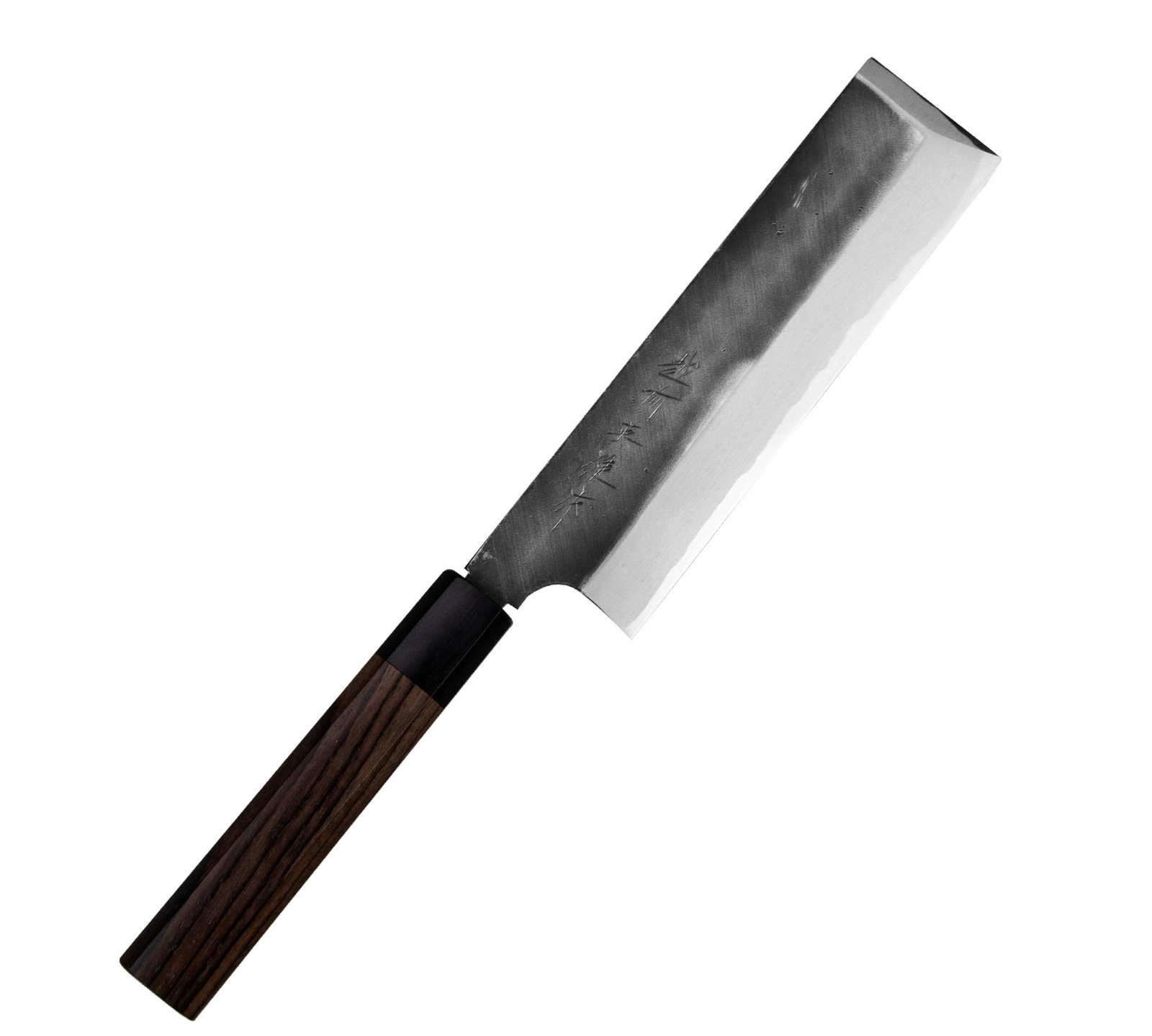 Hideo Kitaoka Shirogami Black Oktagon Nóż Usuba 18 cm 2 Hideo Kitaoka Shirogami Black Oktagon Nóż Usuba 18 cm