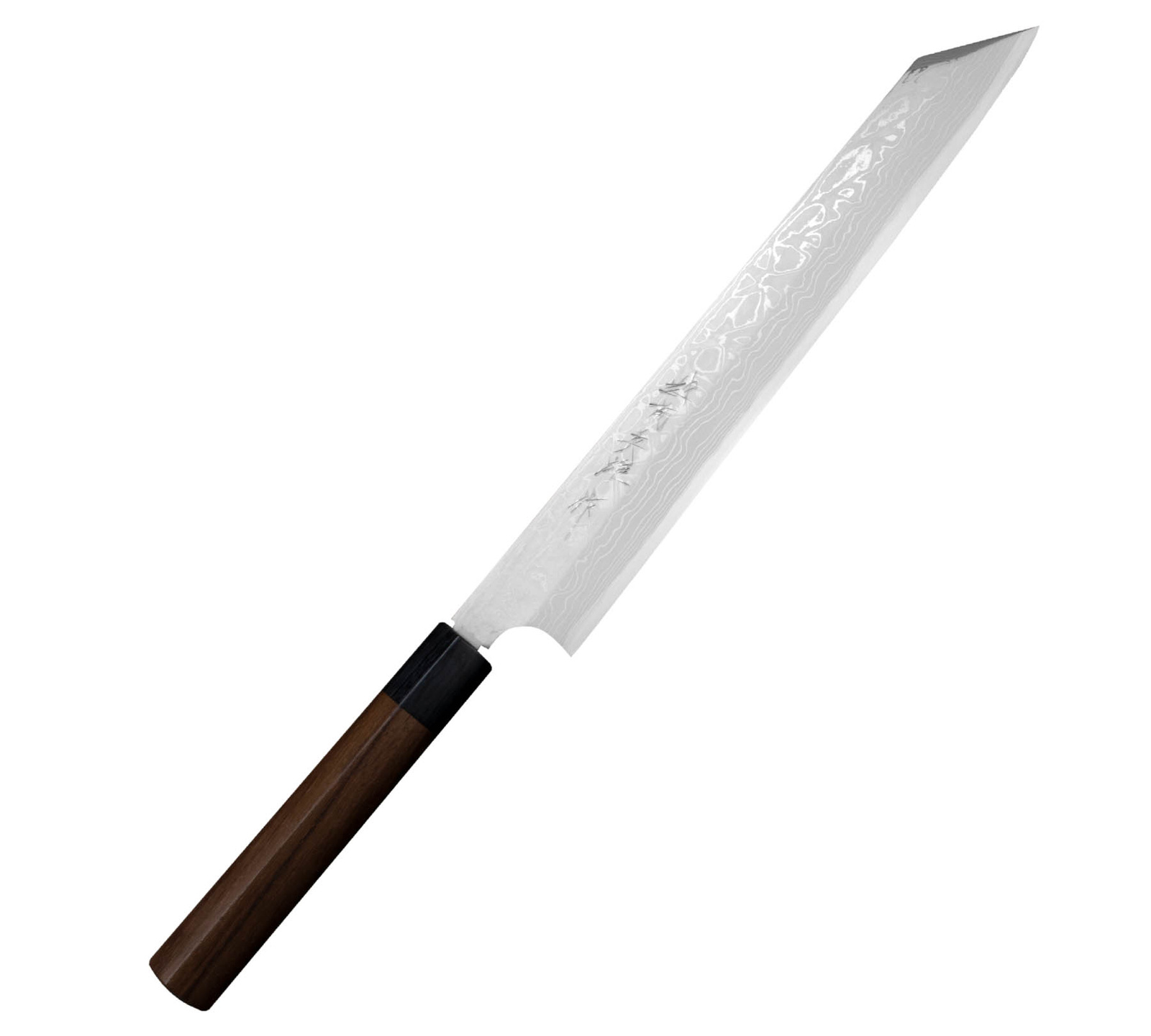 Hideo Kitaoka Shirogami Satin Nóż Kiritsuke 27cm 2 Hideo Kitaoka Shirogami Satin Nóż Kiritsuke 27 cm
