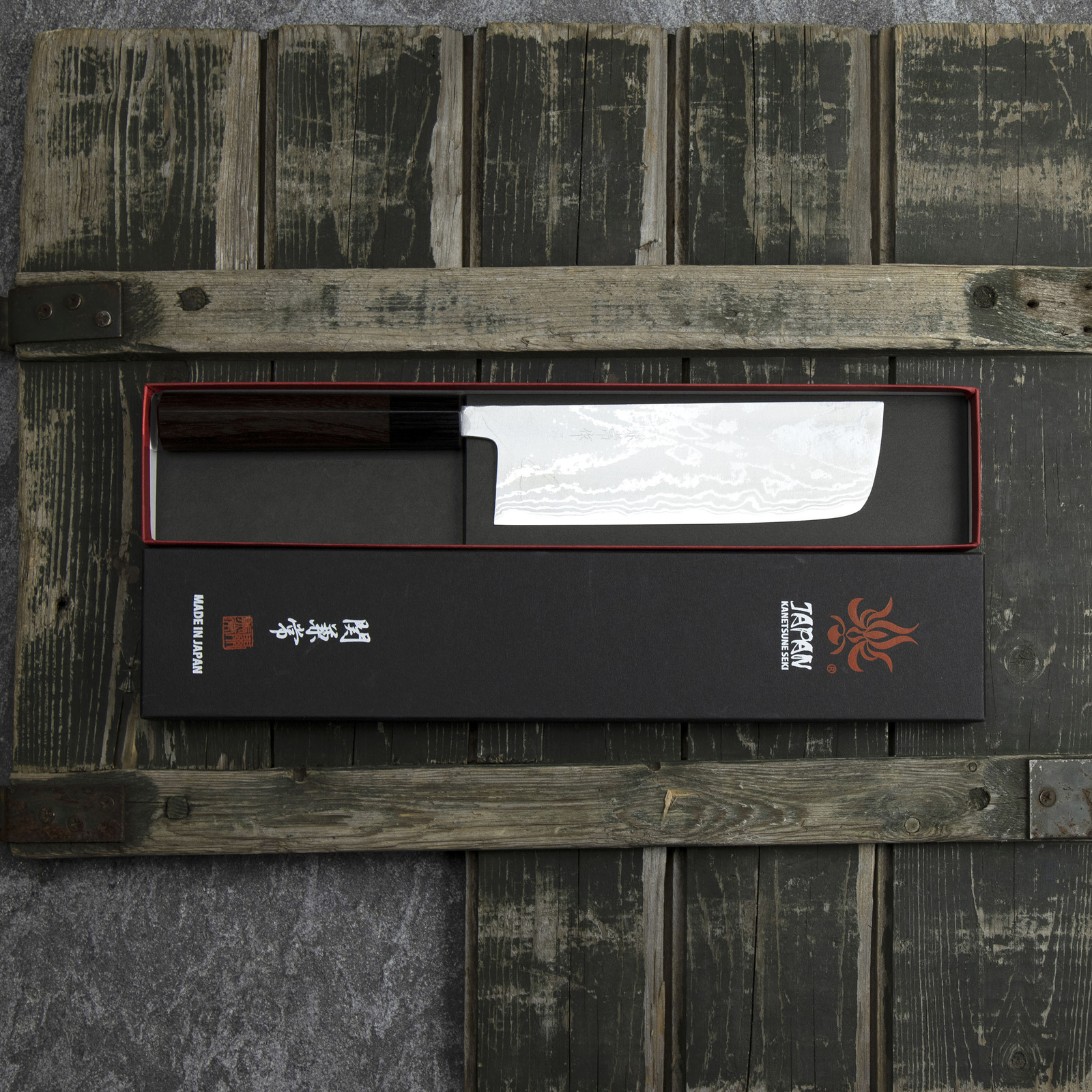 Kanetsune 400 Shirogami#2 Nóż Nakiri 16,5 cm 3 5 cm