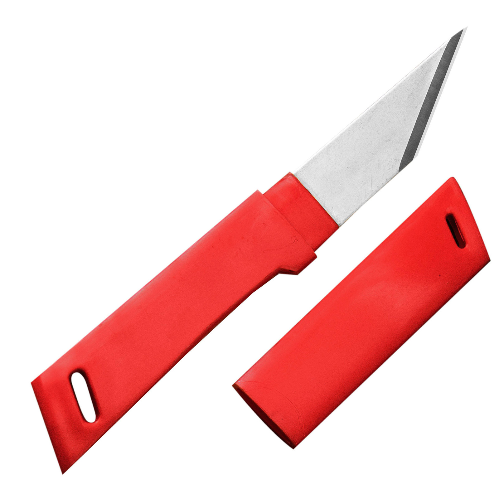 Kanetsune 420J2 Nóż Kiridashi 4 cm Czerwony 2 Kanetsune 420J2 Nóż Kiridashi 4 cm Czerwony