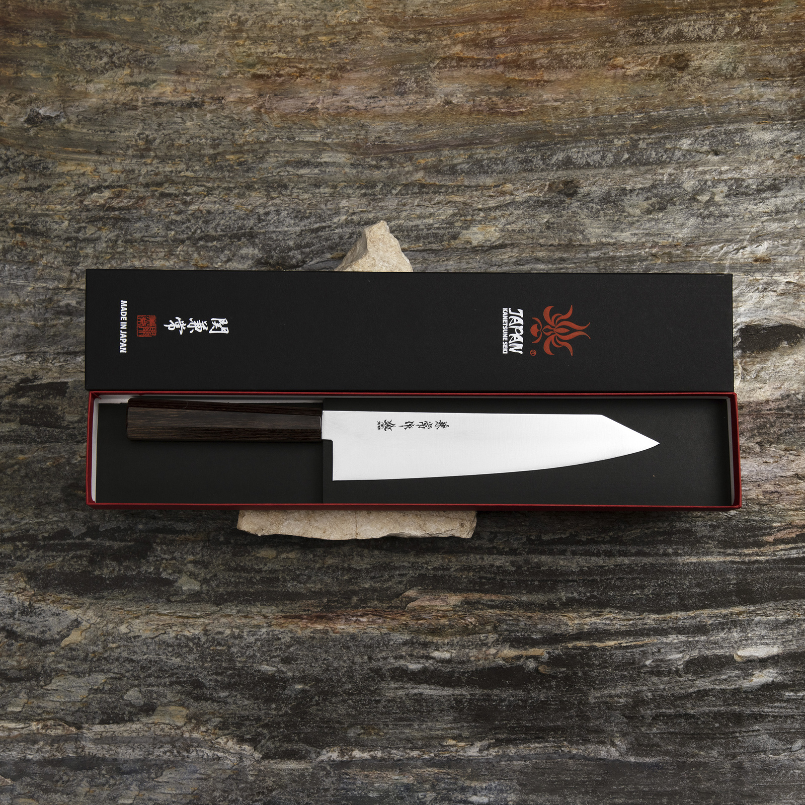 Kanetsune Ichizu VG-10 Mono Nóż Kiritsuke Gyuto 21 cm 3 KC-865