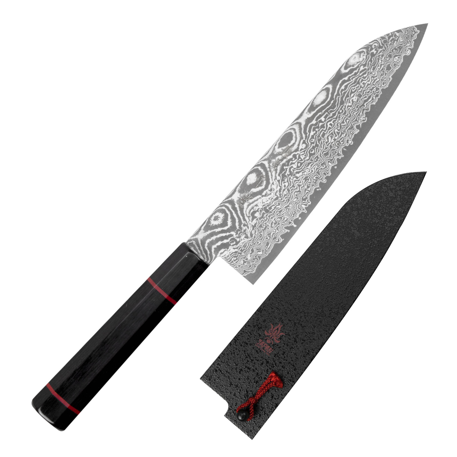 Kanetsune Namishibuki SG-2 Nóż Santoku 18 cm + Saya 2 Kanetsune Namishibuki SG-2 Nóż Santoku 18 cm + Saya
